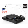 Dual CS 618Q + Ortofon 2M BLUE Structural black (Audiofilský gramofónový prístroj pre náročných poslucháčov so vstavaným vypínateľným PHONO predzos. a MM prenoskou Ortofon)