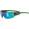 brýle UVEX Sportstyle 215 černo/zelené