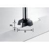 FESTOOL 500368 Zarovnávacia fréza S8 HW OFK