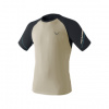 Dynafit ALPINE PRO M S/S TEE rock khaki S; Zelená triko