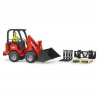 Bruder 02191 nakladač Schäffer + príslušenstvo a figúrka