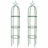 Pergola kovová VidaXL oblúk 1 cm