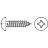 TOOLCRAFT TO-5435304 šošovkové skrutky do plechu 38 mm krížová dražka Pozidriv DIN 7981 ocel glavanizované zinkom 100 ks; TO-5435304