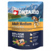 Ontario Adult Medium 7 Fish and Rice 0,75 kg