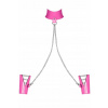 Obsessive Sexy putá a choker Lollypopy Ružová One size