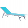 Záhradné lehátko - Blue Garden Deckchair noli (Blue Garden Deckchair noli)