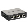BAZAR - D-Link DGS-1100-05V2 5-port Gigabit Smart Managed switch, fanless - Poškozený obal (Komplet)
