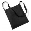 Westford Mill Nákupná taška s dlhým popruhom WM107 Black 34 x 40 cm