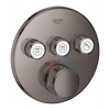 Grohe Grohtherm SmartControl - Termostatická sprchová podomietková batéria, 3 ventily, Hard Graphite 29121A00