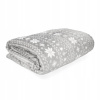 Prikrývka na posteľ - Homla prikrývka polyester 200 x 150 cm biela, odtiene červenej (Dva -vianočná prikrývka Lumi 150x200 cm homla)