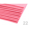 Látková dekoratívna plsť / filc 20x30 cm - 2 ks - ružová str. - 22 (F09) ružová str.