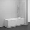 Ravak Vanová zástěna Chrome 150x100 cm satin 7QRA0U00Z1