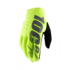 Rukavice 100% Brisker flo yellow/black neoprénové