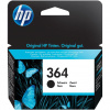 HP 364 Black Original Ink Cartridge atramentová náplň 1 kusov Originál Štandardná výťažnosť (CB316EE)