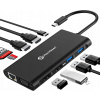 HUB USB STANICA ADAPTÉR UTECHSMART UCN3270 11 PORTOV 11V1