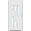 Soft Lacné biele plastove vchodove dvere Kelly