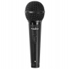NEDIS kabelový mikrofon/ Kardioid/ odnímatelný kabel 5m/ 600 Ohm/ -72 dB/ jack 6.35 mm/ vypínač/ ABS/ černý (MPWD25BK)