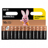Batéria alkalická, AA (LR6), AA, 1.5V, Duracell, blister, 12-pack, 42305, Basic