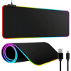 VERK GROUP PODLOŽKA POD MYŠ RGB ČIERNA 90X40 (25)
