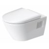 DURAVIT D-Neo závesné WC Rimless s hlbokým splachovaním, 370 x 540 mm, biela + WC sedadlo so sklápacou automatikou (SoftClose), 45780900A1