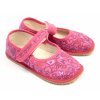 Beda Barefoot bačkory Ružové srdiečko EUR 27