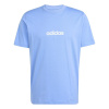 adidas Essentials Single Jersey Logo pánske tričko Blue/White Lin S