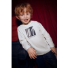 Detská bavlnená košeľa s dlhým rukávom Mayoral 4086.5D.Mini.9BYA biela 116