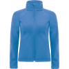 B&C Bunda B&C Hooded Softshell women s kapucí, softshellová, 3-vrstvá, dámská COT01093743001-azure S Modrá azurově
