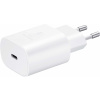 Samsung EP-TA800EWE USB nabíječka, bez kabelu, Rychlonabíječka, 1x USB-C®, 25 W, bílá