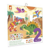 Janod Kreatívna sada My arts&crafts Prelepovateľné samolepky Dinosaury