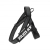 Julius-K9 IDC Color&Gray Belt Harness - opaskový postroj, postroj pre psa, čierny - Mini-Mini