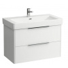 Laufen BASE skrinka pod umývadlo 80,9x53,1x43,8 cm,2 zásuvky,Biela Matná H4023921102601