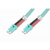 Digitus DIGITUS Fiber Optic Patch Cord, LC to LC, Multimode, OM3, 50/125 µ, Duplex Length 3m