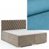 MD Kontinentálna Boxspring posteľ GEMINI 180x200 výber z farieb KRONOS_12