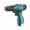 EXTOL INDUSTRIAL 8791151T vrtací šroubovák aku, 16,6V MAX Li-ion (2x), bez baterie a nabíječky
