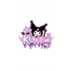 CUKROVÁ TLAČ jedlý obrázok na tortu Cukrová hmota Kuromi Sanrio Melody 31 + MENO
