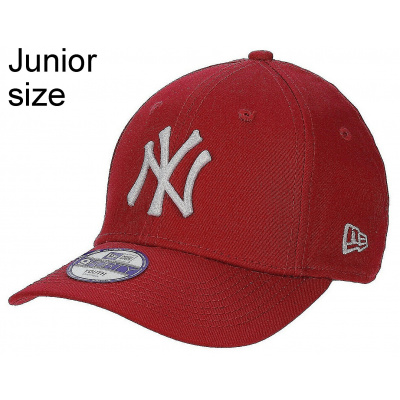 New Era 9FO League Basic MLB New York Yankees - Scarlet/Optic White one size
