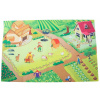 Vzdelávacia podložka s autíčkami Sun Baby 120 x 80 cm, viacfarebná