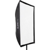 GlareOne obdélníkový deštník Softbox 80x120cm s difuzorem pro reportérské lampy