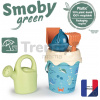 Vedro set z cukrovej trstiny Ocean Bio Sugar Cane Bucket Smoby 6 dielov z kolekcie Smoby Green 100% recyklovateľné od 18 mes