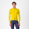 CASTELLI Cyklistická zateplená bunda - PERFETTO AIR - žltá