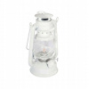 Lampáš petrolejová lampa olej 24 cm biely kov ochrana prúdu