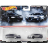 Hot Wheels Premium angličák 2 ks BUGATTI VEYRON & ´16 BUGATTI CHIRON