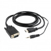 Kábel Gembird A-HDMI-VGA-03-6 HDMI - D-Sub (VGA) 1,8 m (A-HDMI-VGA-03-6)