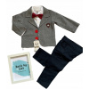 Teplaková súprava - Ingil 104 detských oblek (Šedá chlapci oblek. 104)