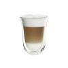 Poháre DELONGHI Latte Macchiato 2ks 220ml