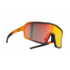 Neon Okuliare ARIZONA, rámček CRYSTAL ORANGE BLACK MAT, sklá MIRROR RED CAT 3