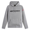 Alpinestars Mikina WORDMARK HOODIE 3 sivá/červená/čierna Veľkosť: 2XL