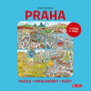 Praha Puzzle - Omalovánky PRESCO - Libor Drobný