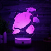 Nočná lampa 3D Pokemon Blastoise Pokemon GO (Nočná lampa 3D Pokemon Blastoise Pokemon GO)
